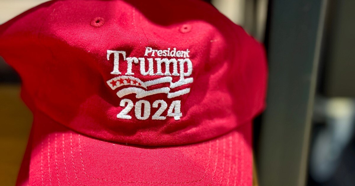 Gorra de campaña de Donald Trump en 2024