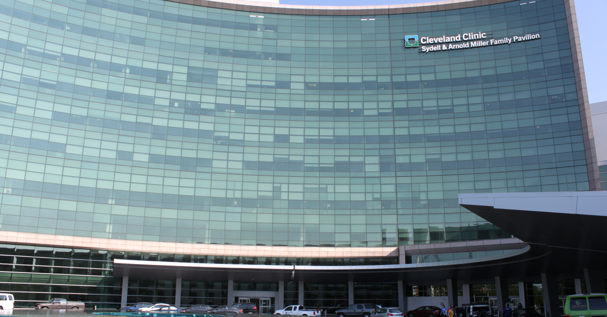 Fachada de Cleveland Clinic, uno de los mejores hospitales