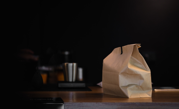 Empaque de alimentos de ghost kitchen