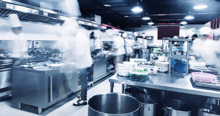 Procesos optimizados en cocina de restaurante