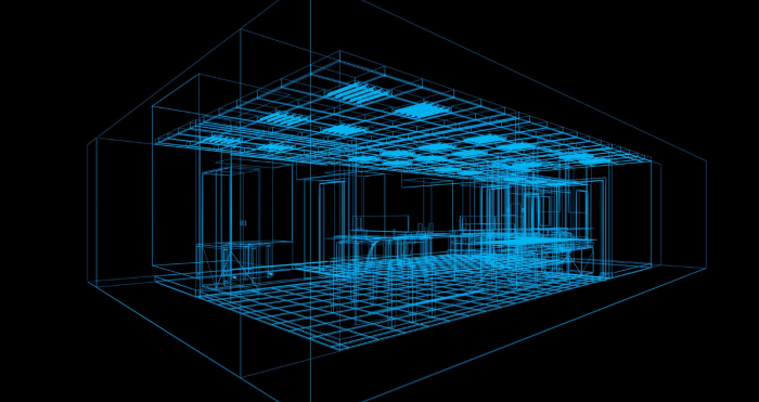 Gráfica de diseño arquitectónico